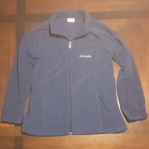 Columbia Navy Full-Zip Fleece Jacket